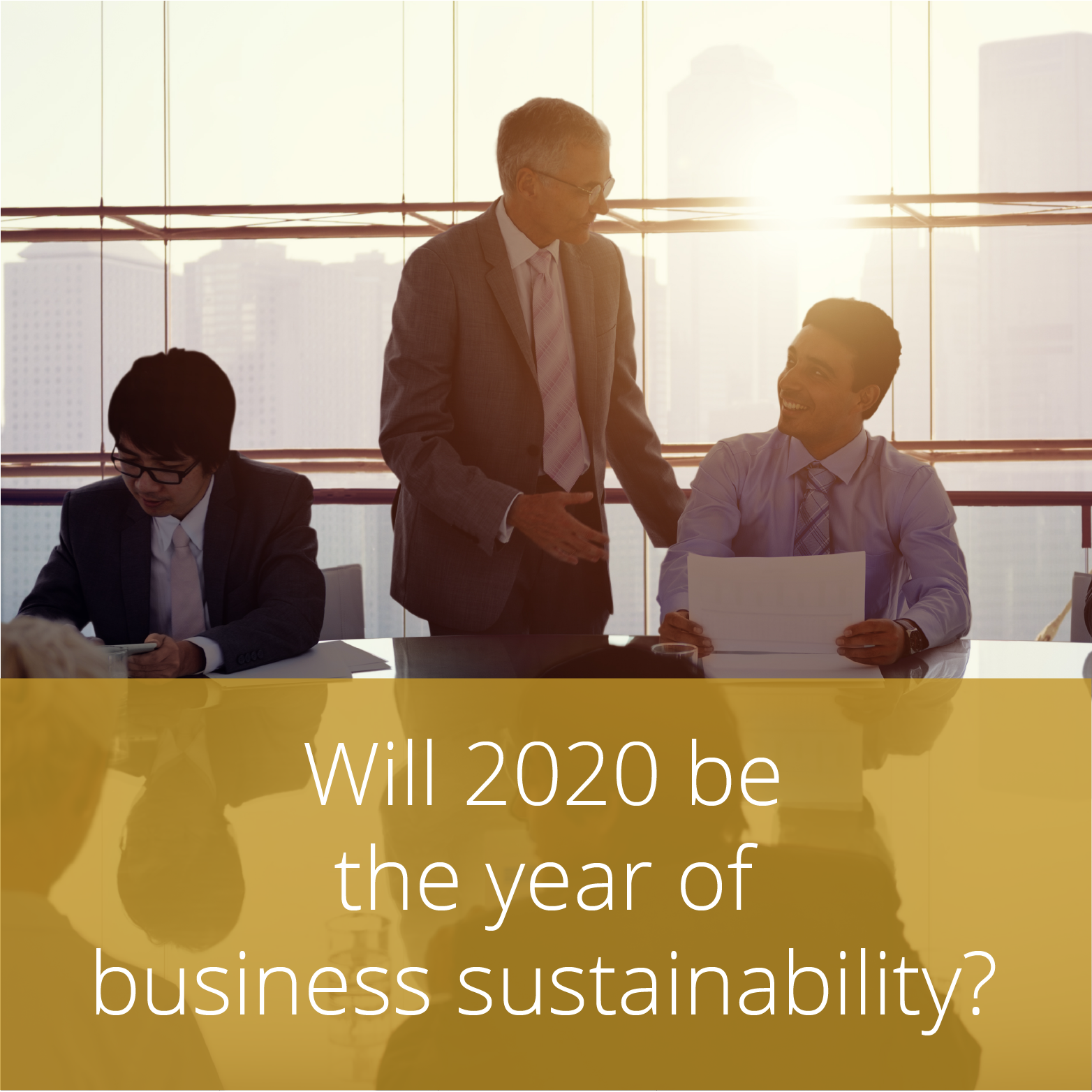 Thumbnail for Driving sustainability in business for 2020